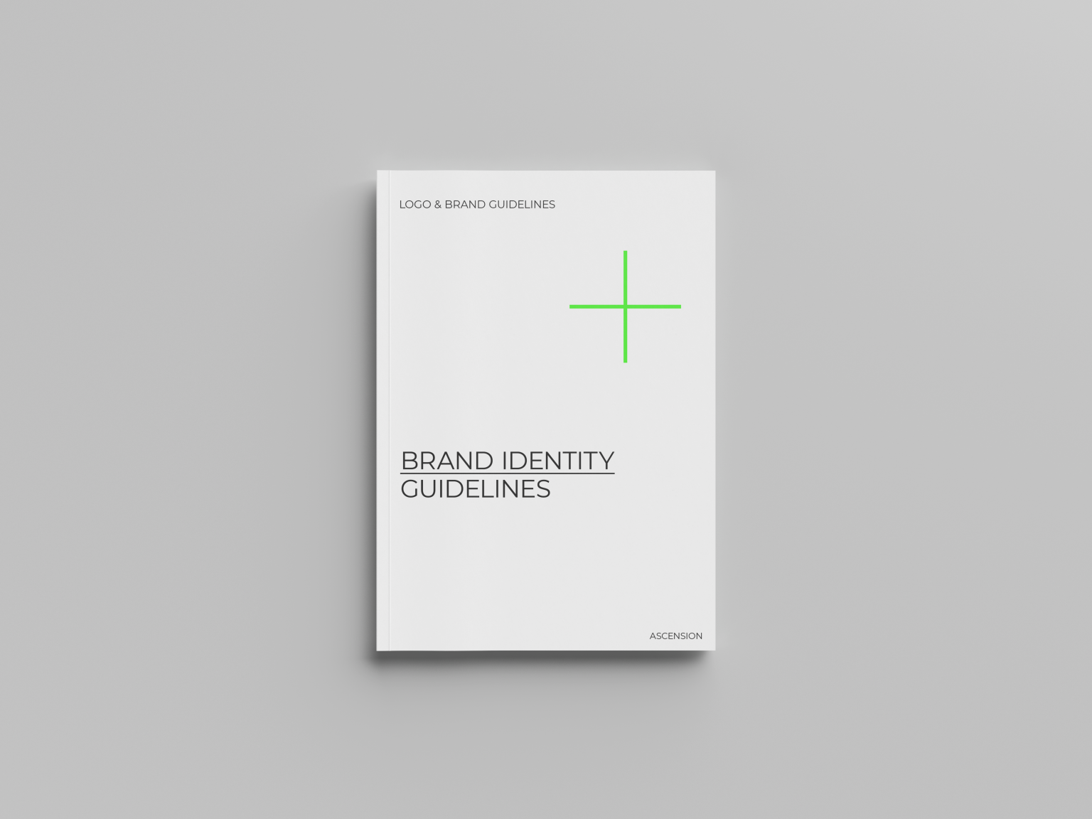 brand guideline book Bournemouth cover Ascension2